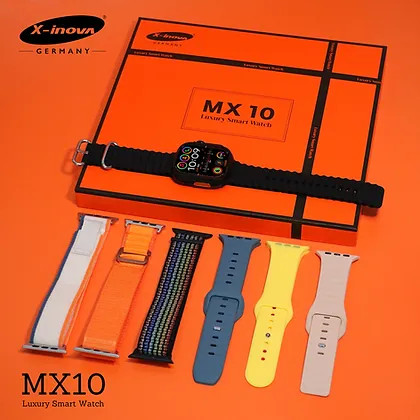 ساعت هوشمند X-Inova مدل MX 10 با ۷ بند قابل تعویض و قابلیت Always On Clock