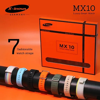 ساعت هوشمند X-Inova مدل MX 10 با ۷ بند قابل تعویض و قابلیت Always On Clock