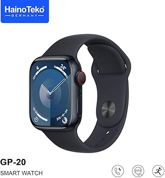 پک ساعت هوشمند Haino Teko GP-20 همراه با اسپیکر بلوتوث قابل حمل و ایرباد بیسیم - مناسب برای خانمها و آقایان