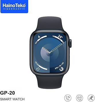 پک ساعت هوشمند Haino Teko GP-20 همراه با اسپیکر بلوتوث قابل حمل و ایرباد بیسیم - مناسب برای خانمها و آقایان