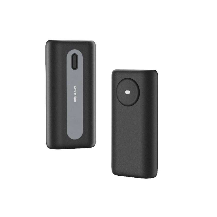 پاوربانک Green Lion 2 در 1 با ظرفیت 10000mAh و شارژر بیسیم ساعت - شارژ سریع و چندگانه