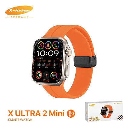 ساعت هوشمند X-Inova مدل X Ultra 2 Mini به همراه 3 بند قابل تعویض
