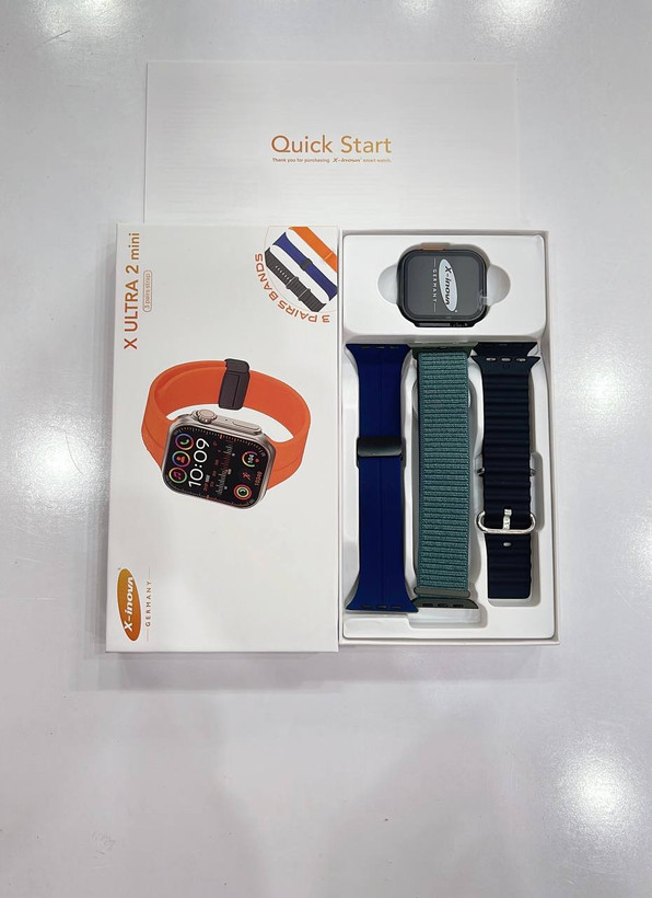 ساعت هوشمند X-Inova مدل X Ultra 2 Mini به همراه 3 بند قابل تعویض
