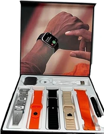 ساعت هوشمند Ultra Smart Watch WS22 Max | طراحی شیک و امکانات پیشرفته + 5 بند موجود در پک