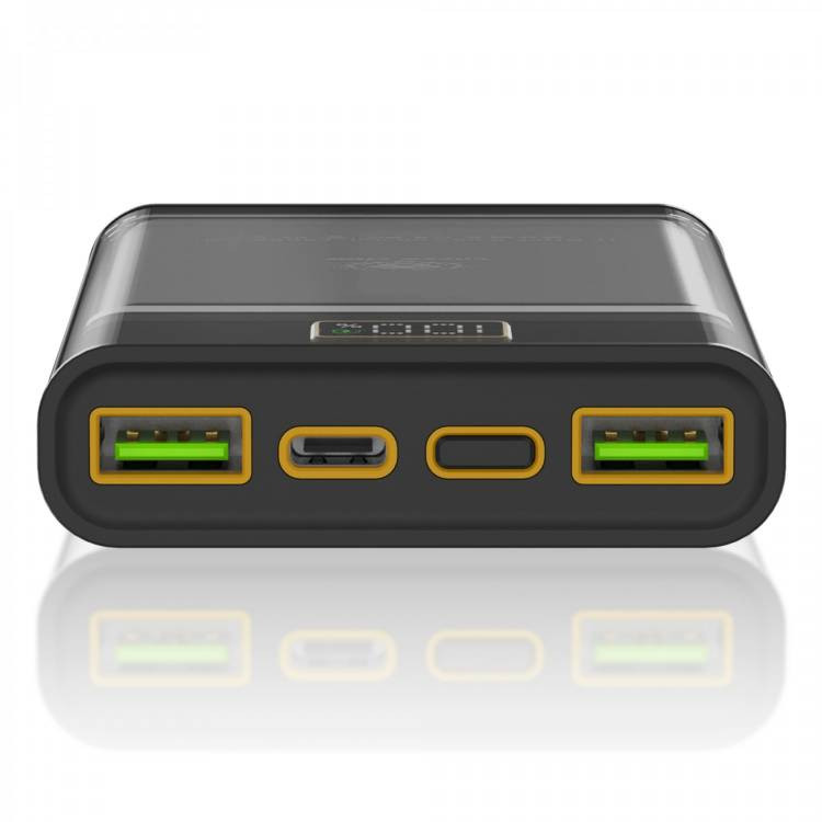 پاوربانک Green Super Fast Transparent 10000mAh | شارژ سریع QC 22.5W و PD 20W