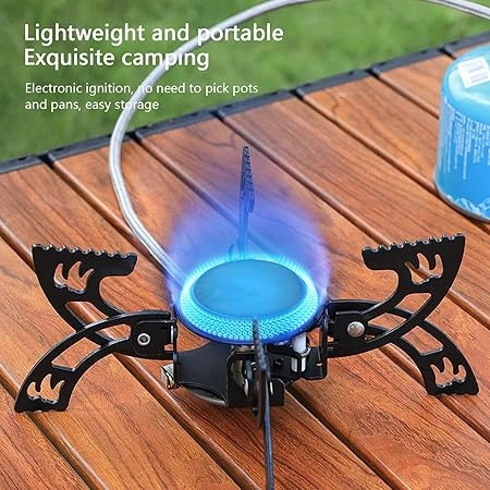 اجاق کمپینگ Green Lion Spider | تاشو، قابل حمل و قدرتمند با توان 3.8KW برای طبیعتگردی، کوهنوردی و سفر