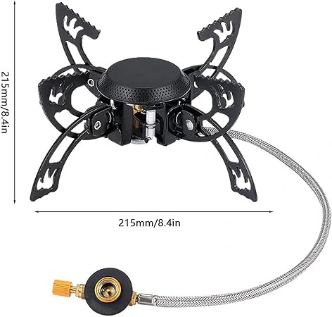 اجاق کمپینگ Green Lion Spider | تاشو، قابل حمل و قدرتمند با توان 3.8KW برای طبیعتگردی، کوهنوردی و سفر