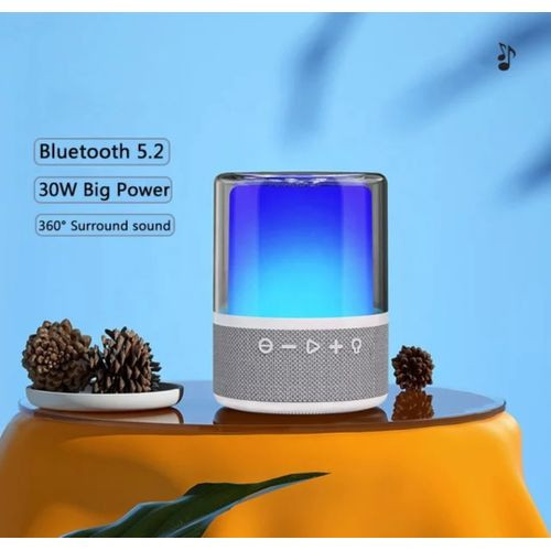 اسپیکر بلوتوثی F20 Deep Bass | نورپردازی RGB، بیس عمیق و مناسب مهمانی