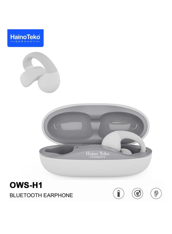 ایرپاد بیسیم Haino Teko OWS-H1 | صدای باس قدرتمند و طراحی ارگونومیک