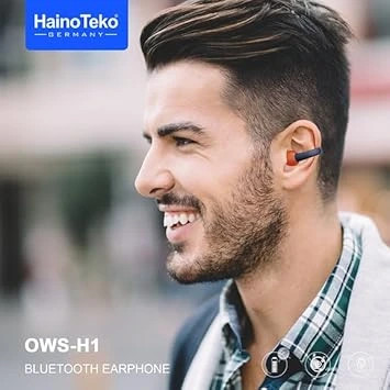 ایرپاد بیسیم Haino Teko OWS-H1 | صدای باس قدرتمند و طراحی ارگونومیک