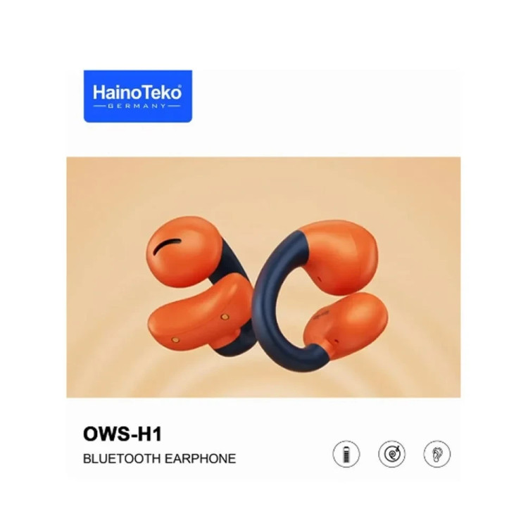 ایرپاد بیسیم Haino Teko OWS-H1 | صدای باس قدرتمند و طراحی ارگونومیک