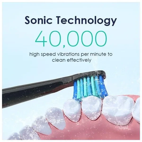 مسواک برقی هوشمند اورایمو SmartDent C2 | پاکیزگی عمیق دندانها با فناوری پیشرفته سونیک