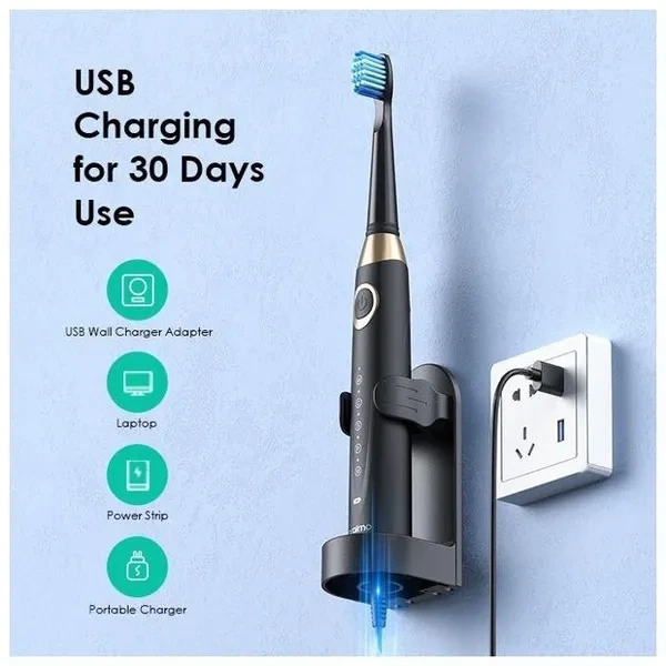 مسواک برقی هوشمند اورایمو SmartDent C2 | پاکیزگی عمیق دندانها با فناوری پیشرفته سونیک