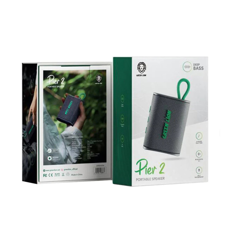 اسپیکر قابل حمل گرین لاین Green Lion Pier 2 با بیس عمیق و مقاومت در برابر آب