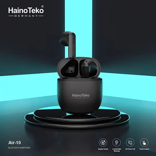 ایرپاد هاینو تکو مدل Haino Teko Air-10 - کیفیت صدای عالی، باس قوی، بلوتوث 5.2 و طراحی ارگونومی
