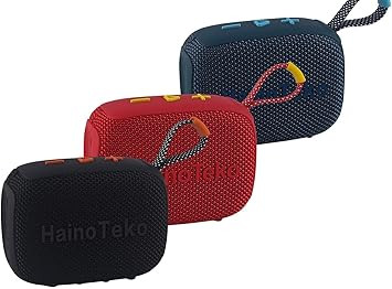اسپیکر بلوتوثی قابل حمل هاینو تکو مدل Haino Teko GO 4 - با باتری ۱۰ ساعته و صدای قدرتمند