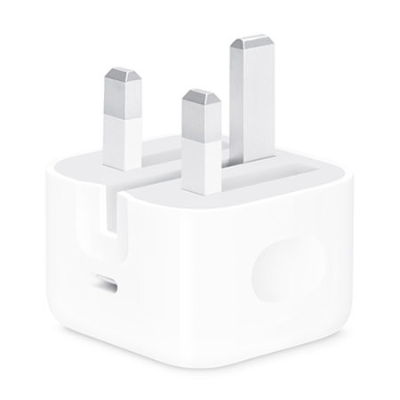 آداپتور فست شارژ اورجینال اپل 20 وات - USB-C با سه پین