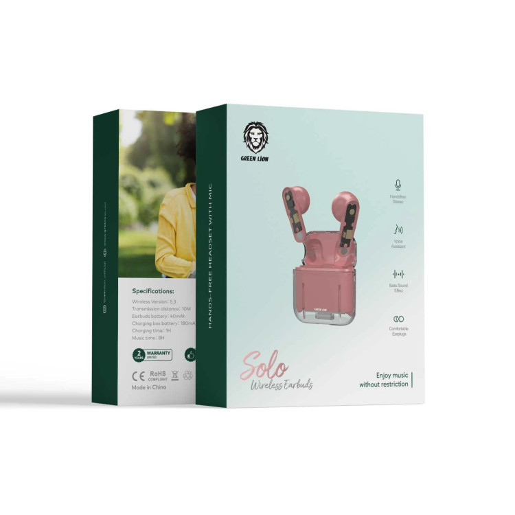 ایرپاد گرین لاین مدل Green Lion Solo - کیفیت صدای عالی و طراحی ارگونومیک