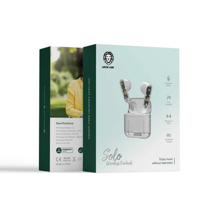 ایرپاد گرین لاین مدل Green Lion Solo - کیفیت صدای عالی و طراحی ارگونومیک