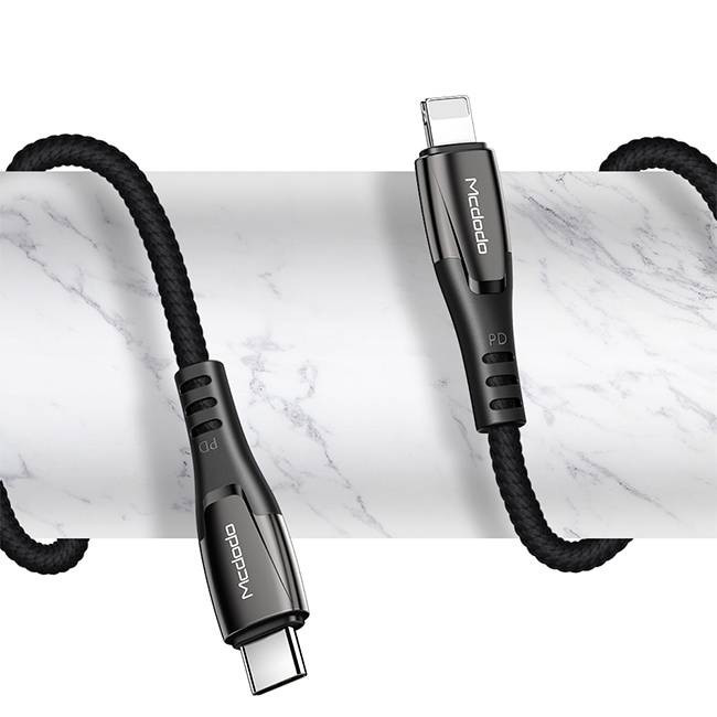 کابل تبدیل USB-C به لایتنینگ مک دودو مدل CA-708 طول 1.2 متر