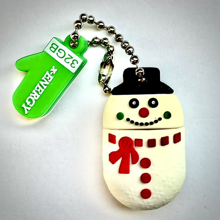 فلش مموری ایکس-انرژی مدل snowman ظرفیت 32 گیگابایت