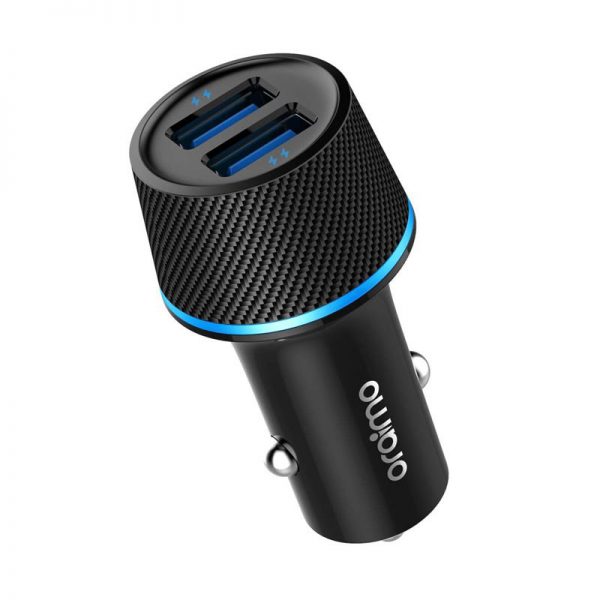 شارژر فندکی ارایمو مدل OCC-21D با دو خروجی USB-A