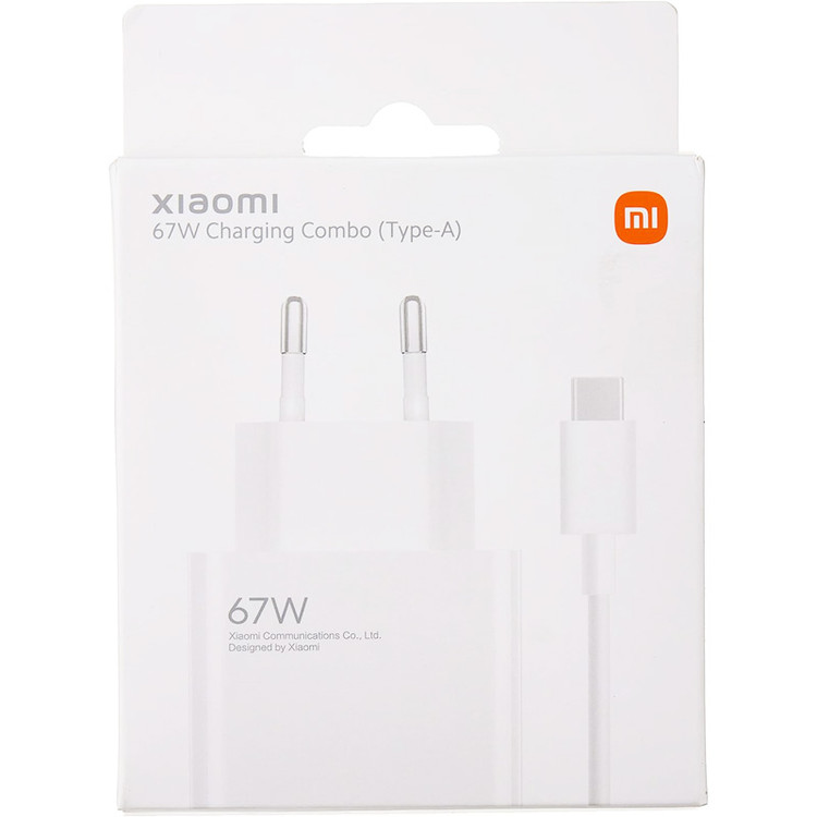 شارژر سریع شیائومی 67 وات مدل Power Adapter Suit به همراه کابل USB-C