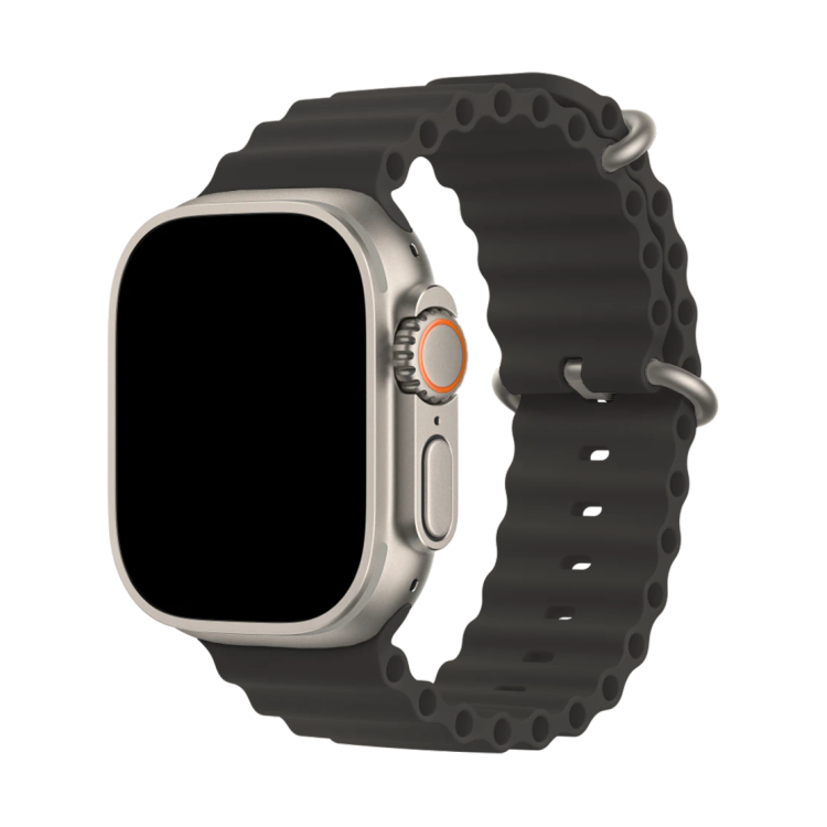 بند سیلیکونی Ocean برای اپل واچ – سایز 42/44/45/49mm – مدل اسپورت و ضدآب