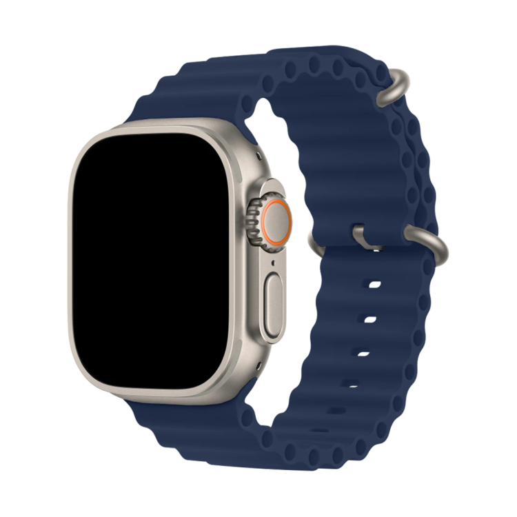 بند سیلیکونی Ocean برای اپل واچ – سایز 42/44/45/49mm – مدل اسپورت و ضدآب