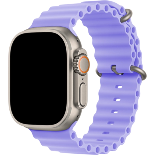 بند سیلیکونی Ocean برای اپل واچ – سایز 42/44/45/49mm – مدل اسپورت و ضدآب