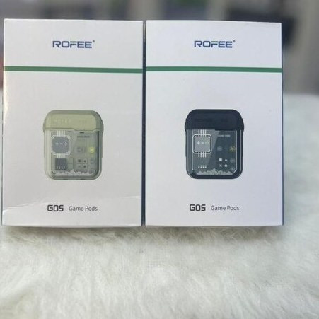 هندزفری گیمینگ بیسیم ROFEE G05 مشکی با نمایشگر، بلوتوث 5.3 و تاچ کنترل
