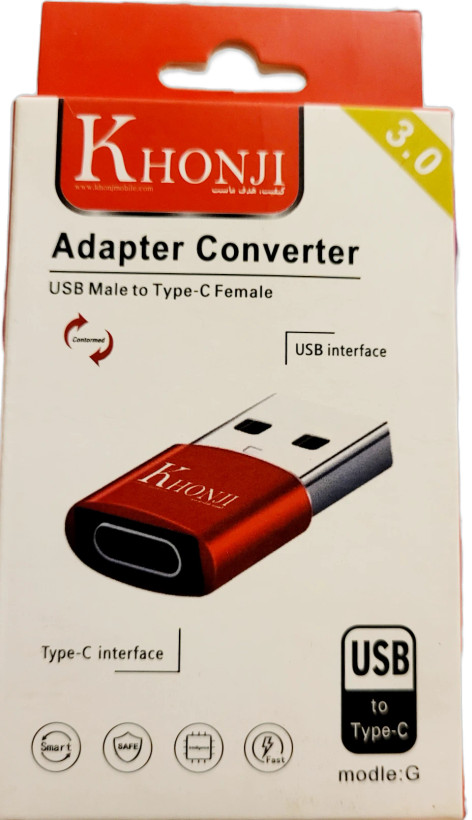 تبدیل USB به Type-C خنجی مدل G (USB 3.0)